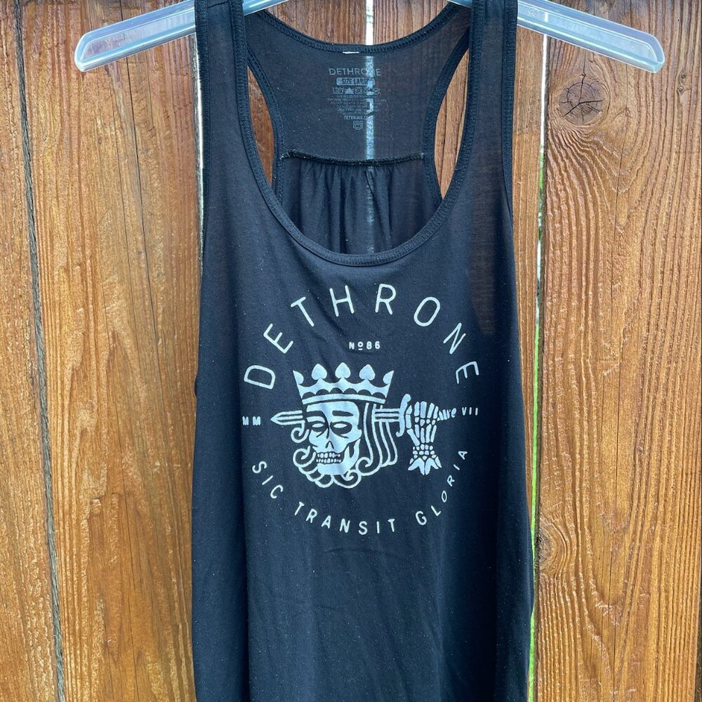 *LOT OF 6* Dethrone Royalty Brand | Women's Racerback Tanks | L